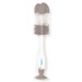 Baby Ono Wit/Grijs Flessenborstel met Spons & Zuignap 728/04