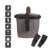 Babygo Black/Brown Boodschappenmand voor Duowagen 7812