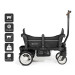 BabyGo Cozy Rider Black Luxe Kinder Bolderkar 7301