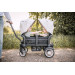 BabyGo Cozy Rider Black Luxe Kinder Bolderkar 7301
