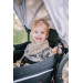 BabyGo Cozy Rider Black Luxe Kinder Bolderkar 7301
