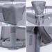 Babygo Grey XL Ballenbak met Bodemmatras 7702