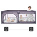 Babygo Grey XL Ballenbak met Bodemmatras 7702