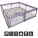 Babygo Grey XL Ballenbak met Bodemmatras 7702