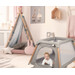 Babygo Groovy Grijs Campingbedje incl. Bodemverhoger 4551