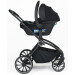 BabyGo Harmony Black 3-in-1 Kinderwagen incl. i-Size Autostoel 77511