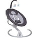 Babygo Homey Dark Grey/Black Babyschommel en Kinderstoel Set 19013