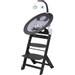 Babygo Homey Dark Grey/Black Babyschommel en Kinderstoel Set 19013