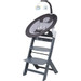 Babygo Homey Dark Grey/Grey Babyschommel en Kinderstoel Set 19012