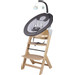 Babygo Homey Dark Grey/Nature Babyschommel en Kinderstoel Set 19011
