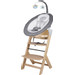 Babygo Homey Light Grey/Nature Babyschommel en Kinderstoel Set 19021
