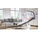 Babygo Homey Light Grey/Black Babyschommel en Kinderstoel Set 19023