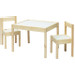 BabyGo Houten Kindertafel met 2 Stoeltjes 9251