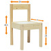 BabyGo Houten Kindertafel met 2 Stoeltjes 9251