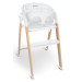 BabyGo Levels White Wood Kinderstoel 5101