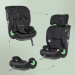 BabyGo Lumo Black 76-150 cm i-Size Autostoel - Set van 2