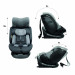 BabyGo Protection Grey 40-150 cm 360° i-Size Autostoel 2372