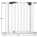 Babygo Safety Gate White Traphek Klemhek 4051