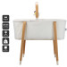 Babygo Sleep Good White Wieg 4351