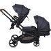 Babygo Twinner Grey Tandem Duowagen 7501