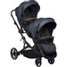 Babygo Twinner Grey Tandem Duowagen 7501