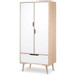Babykamer Marloes Wit: Ledikant, Commode & 2-Deurskast