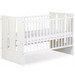 Babykamer Teuntje Wit: Ledikant en Commode