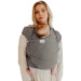 Babylonia Tricot-Slen Organic Moon Mist Grey Draagdoek