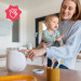 Badabulle Pastel Easy Home Flessenwarmer B002106