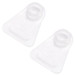 Bebe-Jou Wit 2 stuks Badstop 415901