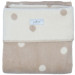Zaffiro Ecru & Beige Gestipt 100 x 150 cm Ledikantdeken 15267