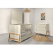 Bellamy Lotta Latte Babykamer: Ledikant/Juniorbed en Commode