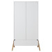 Bellamy Lotta Snow Babykamer: Ledikant/Juniorbed, Commode met 3 lades en 2-Deurskast