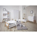 Bellamy Lotta Snow Babykamer: Ledikant/Juniorbed en Commode met 6 lades