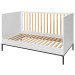 Bellamy Lumi White Babykamer: Ledikant/Juniorbed en Commode