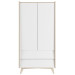 Bellamy So Sixty Babykamer: Ledikant/Juniorbed, Commode en 2-Deurskast