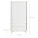 Bellamy So Sixty Babykamer: Ledikant/Juniorbed, Commode en 2-Deurskast