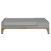 Bellamy UP! Grey 70 x 120/160 cm 2-in-1 Meegroei Ledikant en Commode incl. Lade