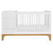 Bellamy UP! White 70 x 120/160 cm 2-in-1 Meegroei Ledikant en Commode