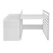 Bellamy UP! White 70 x 120/160 cm 2-in-1 Meegroei Ledikant en Commode