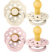 Bibs Boheme Ivory/Blossom 0-6 mnd 2 Stuks Fopspeen 230107