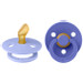 Bibs Hush/Grape 0-6 mnd 2 Stuks Anatomische Fopspeen