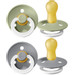 Bibs Sage/Cloud Glow in the Dark 18+ mnd 2 Stuks Fopspeen 130267