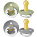 Bibs Sage/Cloud Glow in the Dark 6-18 mnd 2 Stuks Fopspeen 120267