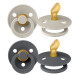 Bibs Sand/Iron 0-6 mnd 2 Stuks Anatomische Fopspeen 2111419