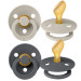 Bibs Sand/Iron 6-18 mnd 2 Stuks Anatomische Fopspeen 2211419