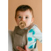 Bibs Taupe 6-18 mnd Fopspeen 200326C