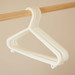 Bieco Kledinghangers Kunststof Wit 8 stuks 04014147
