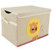 Bieco Lion Nature Stoffen Opbergbox 04000457
