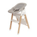 Bo Jungle Grow With Me Pure White Wipstoel en Kinderstoel B710300